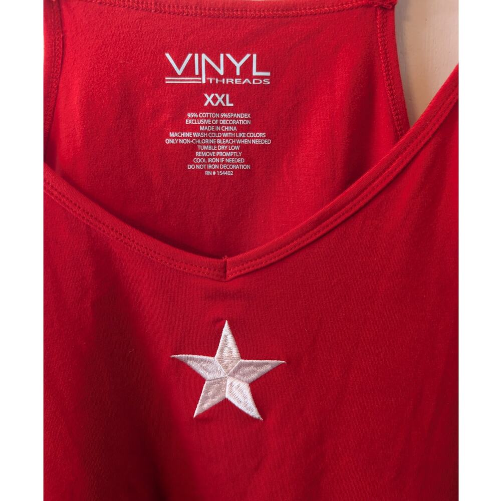 Vinyl Threads Red Spaghetti Strap Dress - Picture 7 of 12